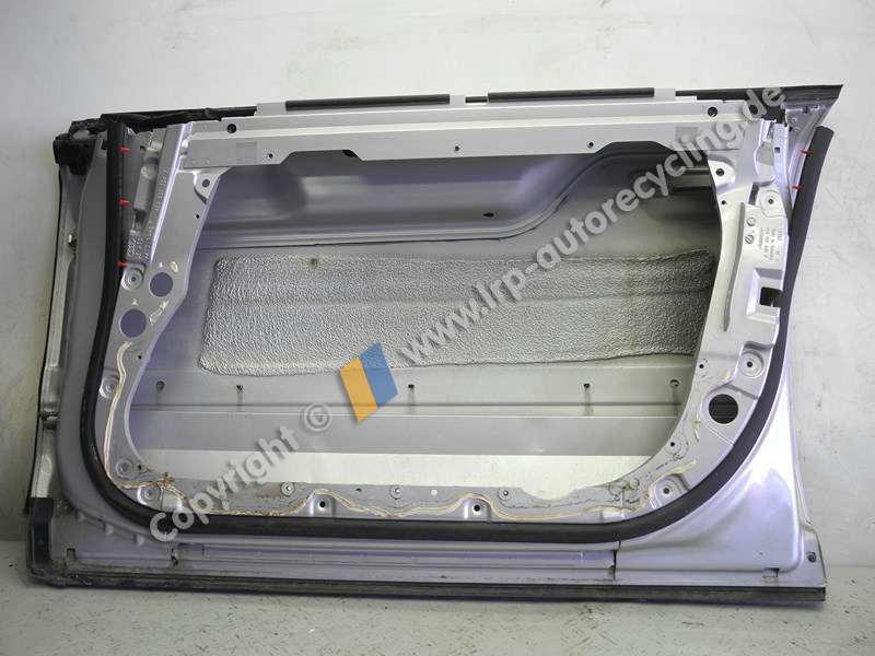 Audi A8 D3 4E BJ2002 Tür vorn rechts Beifahrertür Rohbau LY7W-Lichtsilber